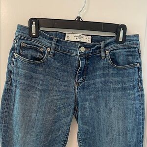 Abercrombie & Fitch Blue Straight Leg Jeans/6R